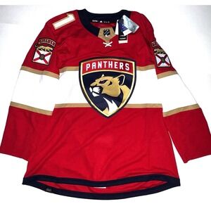 Adidas NHL Florida Panthers Huberdeau Authentic Hockey Jersey Size 52 $230
